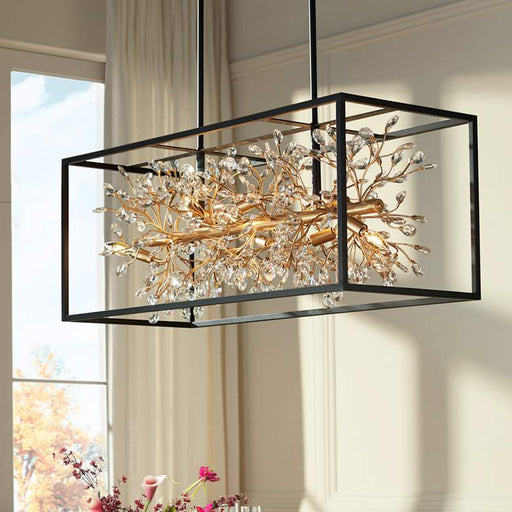 Giordano Crystal Kitchen Island Chandelier.