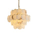 Moonshade Natural Marble Modern Chandelier.