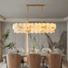 Moonshade Marble Dining Room Chandelier.