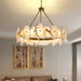 Natural Marble Modern Chandelier-DWHOME