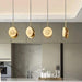 Modern Marble & Brass Light Fixture-DWHOME