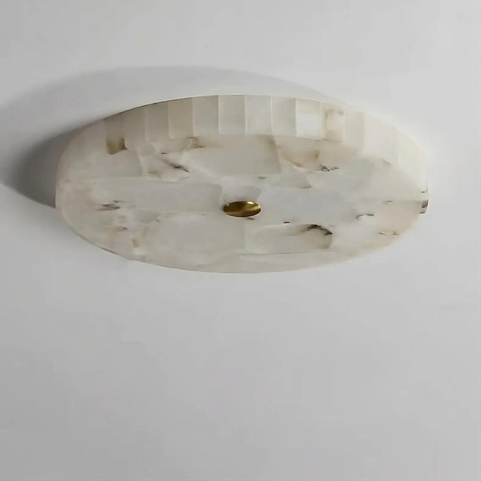 Moonshade Natural Marble Ceiling Light-DWHOME
