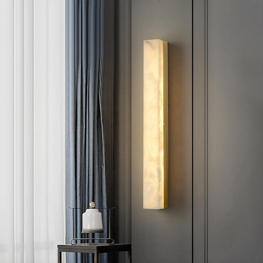 Natural Marble Indoor Wall Sconce-DWHOME
