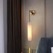 Moonshade Natural Marble Pendant Wall Sconce.