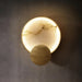 Moonshade Natural Marble & Copper Wall Sconce.