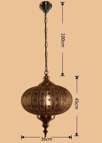 Modern Moroccan Pendant Light.