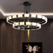 Villa  Marble Mid-Century Modern Chandelier.