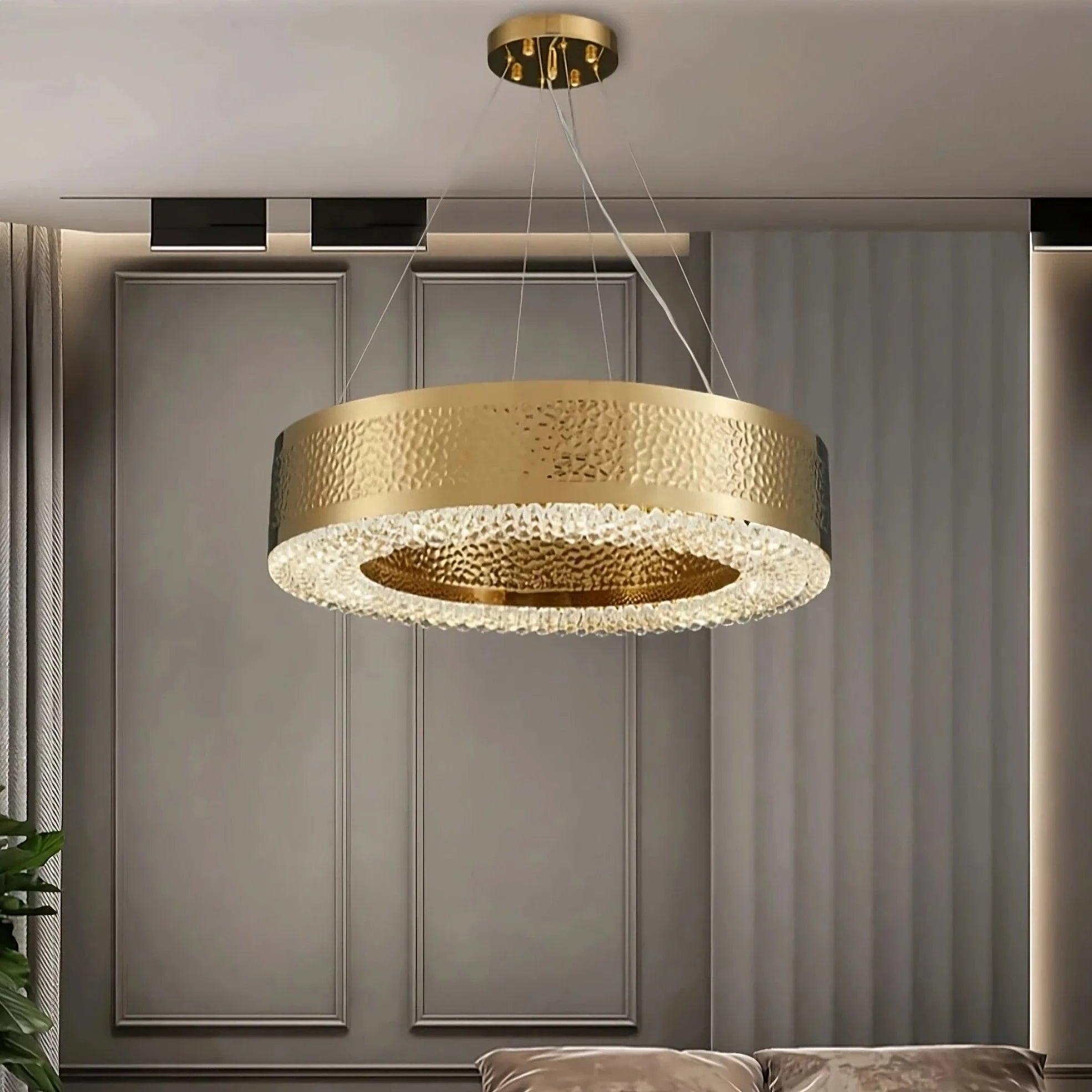 ジョヴァンニ 金メッキ クリスタル シャンデリア | DWHOME ジョヴァンニ 金メッキ クリスタル シャンデリア | DWHOME