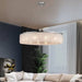 Alleri Crystal Ceiling Light.