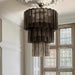 Burney Glass Chandelier-DWHOME
