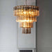 Burney Glass Chandelier-DWHOME