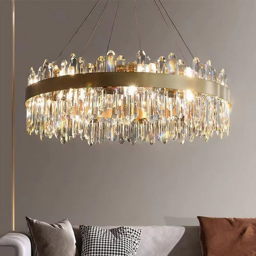 Asti Crystal Modern Chandelier.