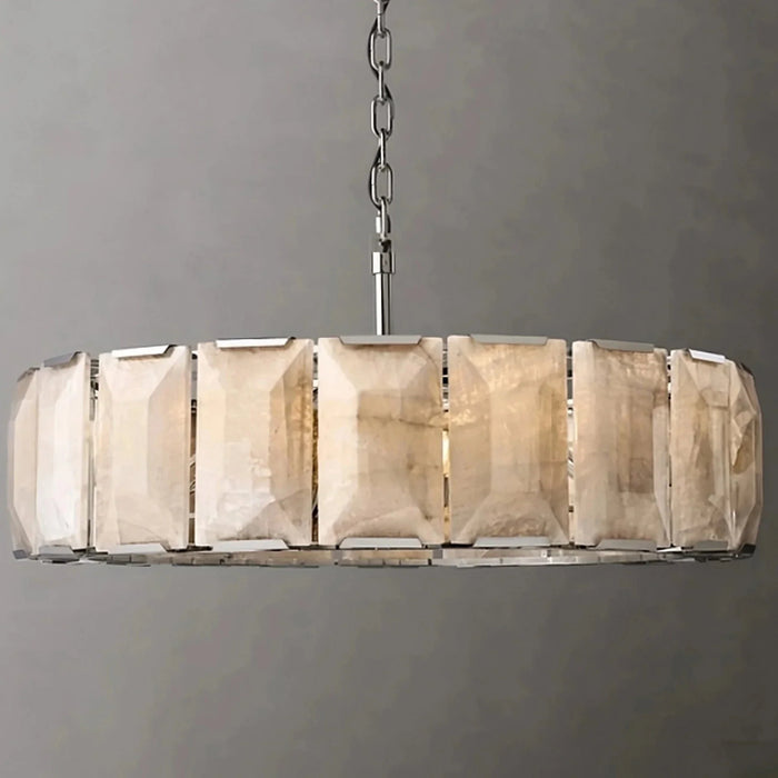 Villano Calcite Crystal Chandelier.