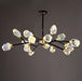 Diamante Crystal Branch Chandelier, Black-DWHOME