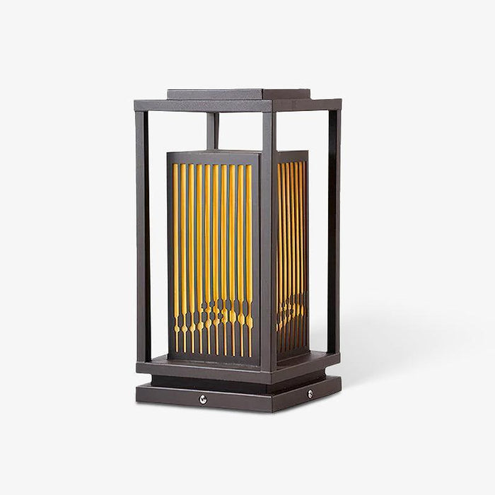 Square Cage Outdoor Light-DWHOME