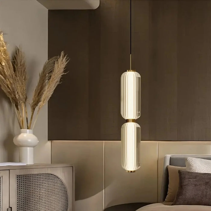 Modern Minimalist LED Pendant Light Fixture.