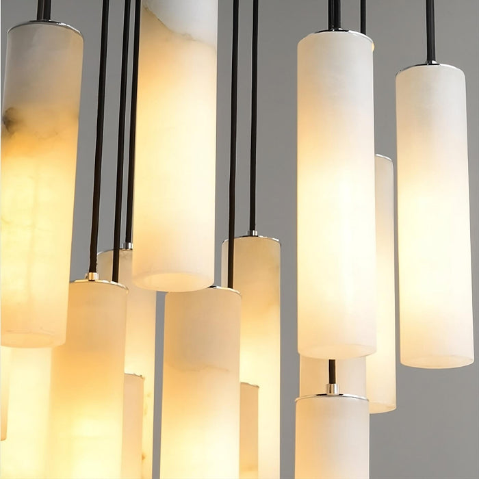 16-Pendant Marble Light Fixture-DWHOME