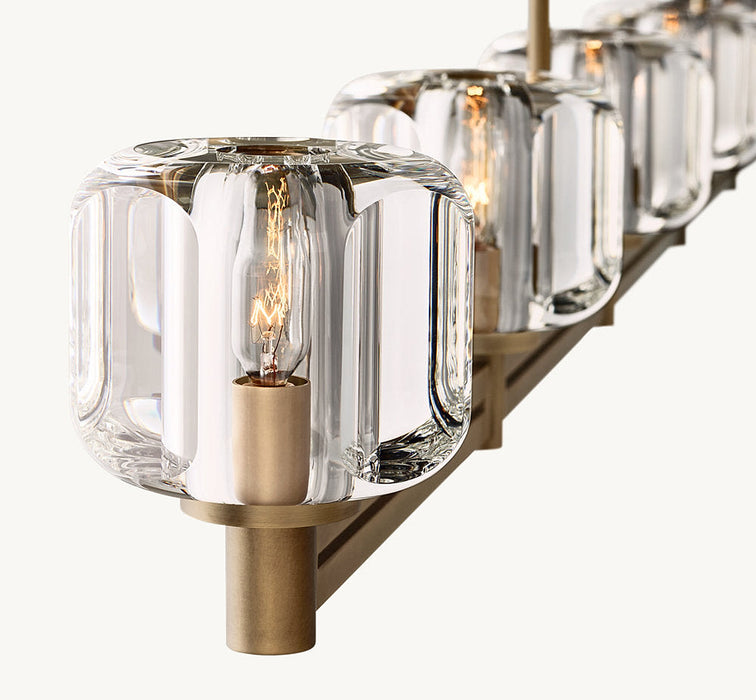 DEMARET LINEAR CHANDELIER 72"-DWHOME