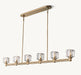 DEMARET LINEAR CHANDELIER 72"-DWHOME