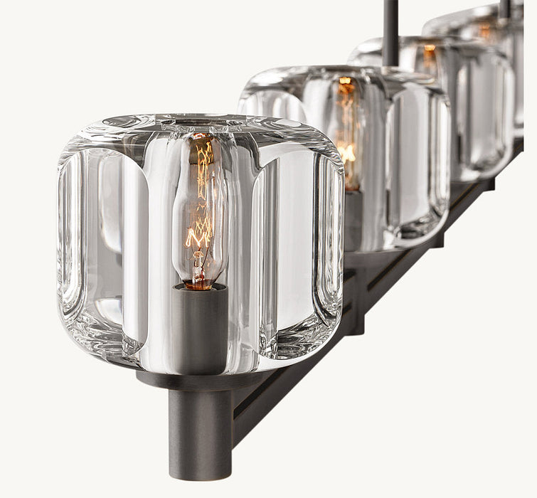 DEMARET LINEAR CHANDELIER 72"-DWHOME