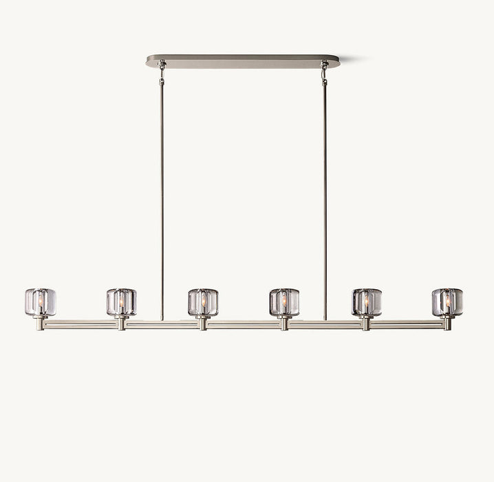 DEMARET LINEAR CHANDELIER 72"-DWHOME