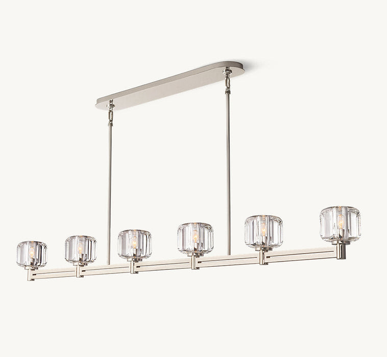 DEMARET LINEAR CHANDELIER 72"-DWHOME
