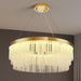 Ivetri Glass Modern Chandelier.