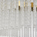 Ivetri Glass Modern Chandelier.