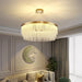 Ivetri Glass Modern Chandelier.