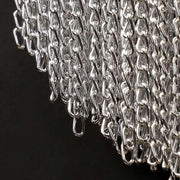 Cadena Aluminum Chain Tassel Wall Sconce-DWHOME