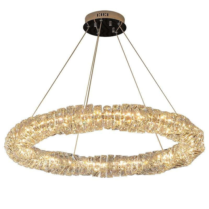 40" Bacci Crystal Chandelier-DWHOME