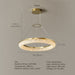 Bergamo Collection Modern Crystal Chandelier.