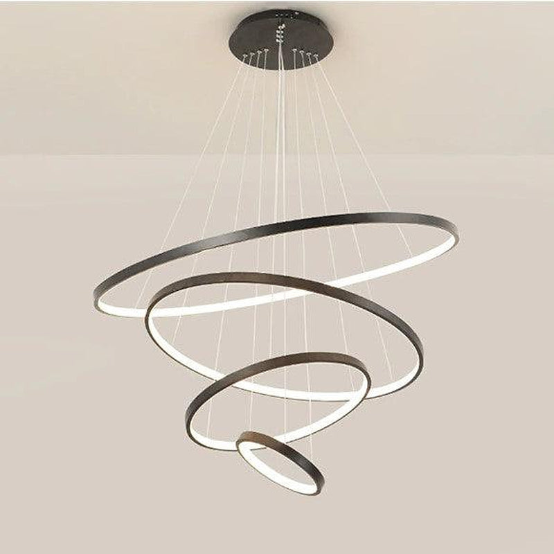 Lustre à anneaux-DWHOME