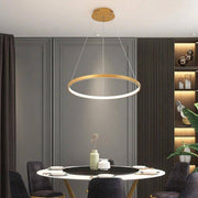 Chandelier à anneaux-DWHOME