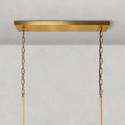 Ghiaccio Oval Chandelier 54''65''-DWHOME