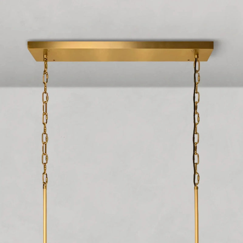 Ghiaccio Oval Chandelier 54''65''-DWHOME
