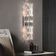 Bacci Indoor Crystal Wall Sconce-DWHOME