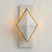 Natural Marble Contemporary Wall Sconce Light.