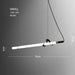 Sasaki Minimalist Linear Suspension Pendant Light.