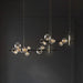 Soho modern luxury linear pendant light chandelier-DWHOME