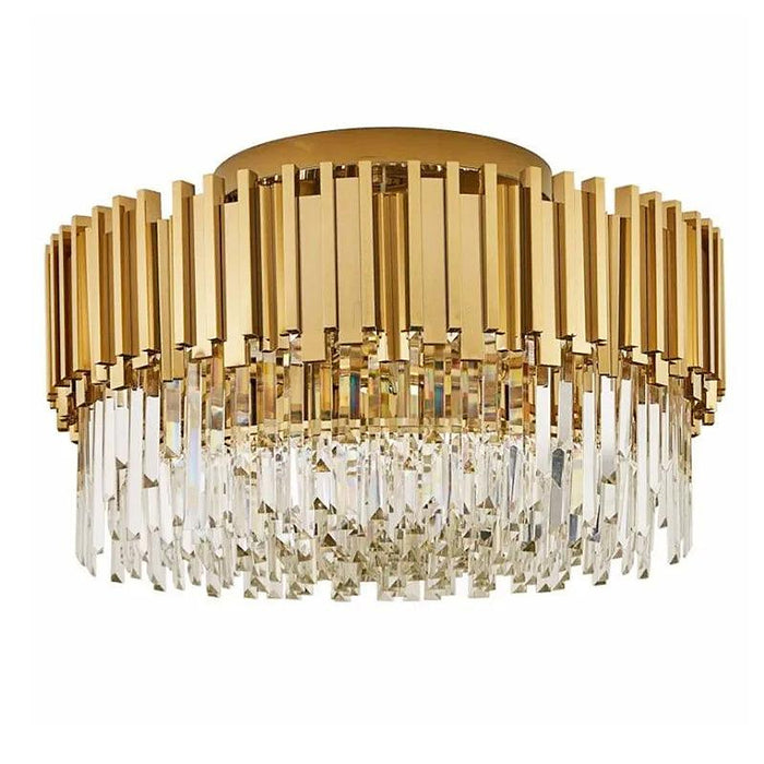 Gio Flush Mount Chandelier-DWHOME