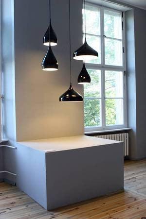 Spinning Teardrop Minimalist Line Pendant Light - DWHOME