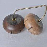 Wooden Petal Kitchen Island Pendant Light-DWHOME
