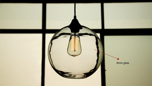 Tuscany Round Glass Pendant Light.