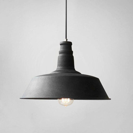 Vintage Industrial Pendant Light Black.