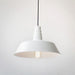 Vintage Industrial Pendant Light In White Colour - DWHOME