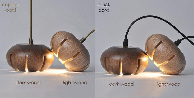 Wooden Petal Kitchen Island Pendant Light-DWHOME