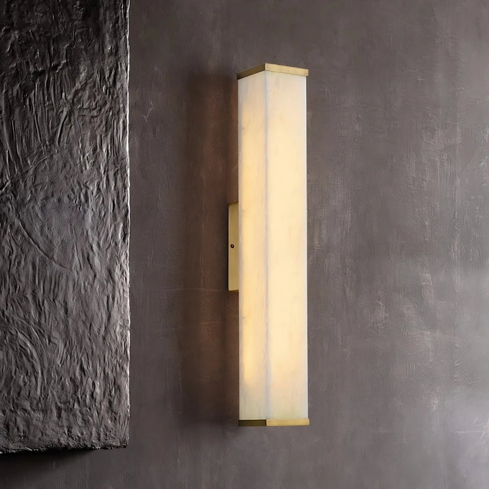 Natural Marble Indoor Wall Sconce Light.