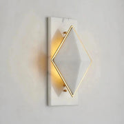 Natural Marble Contemporary Wall Sconce Light-DWHOME