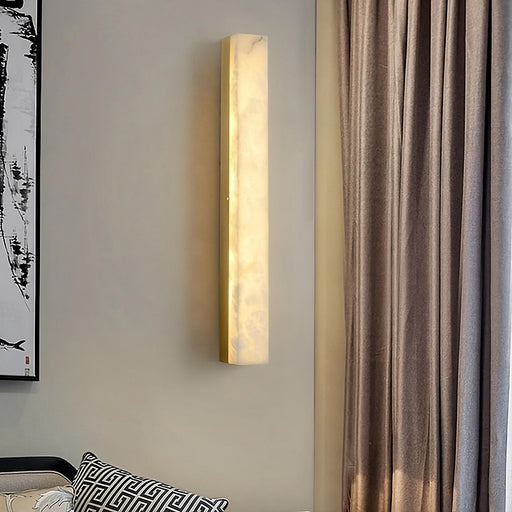 Natural Marble Indoor Wall Sconce-DWHOME